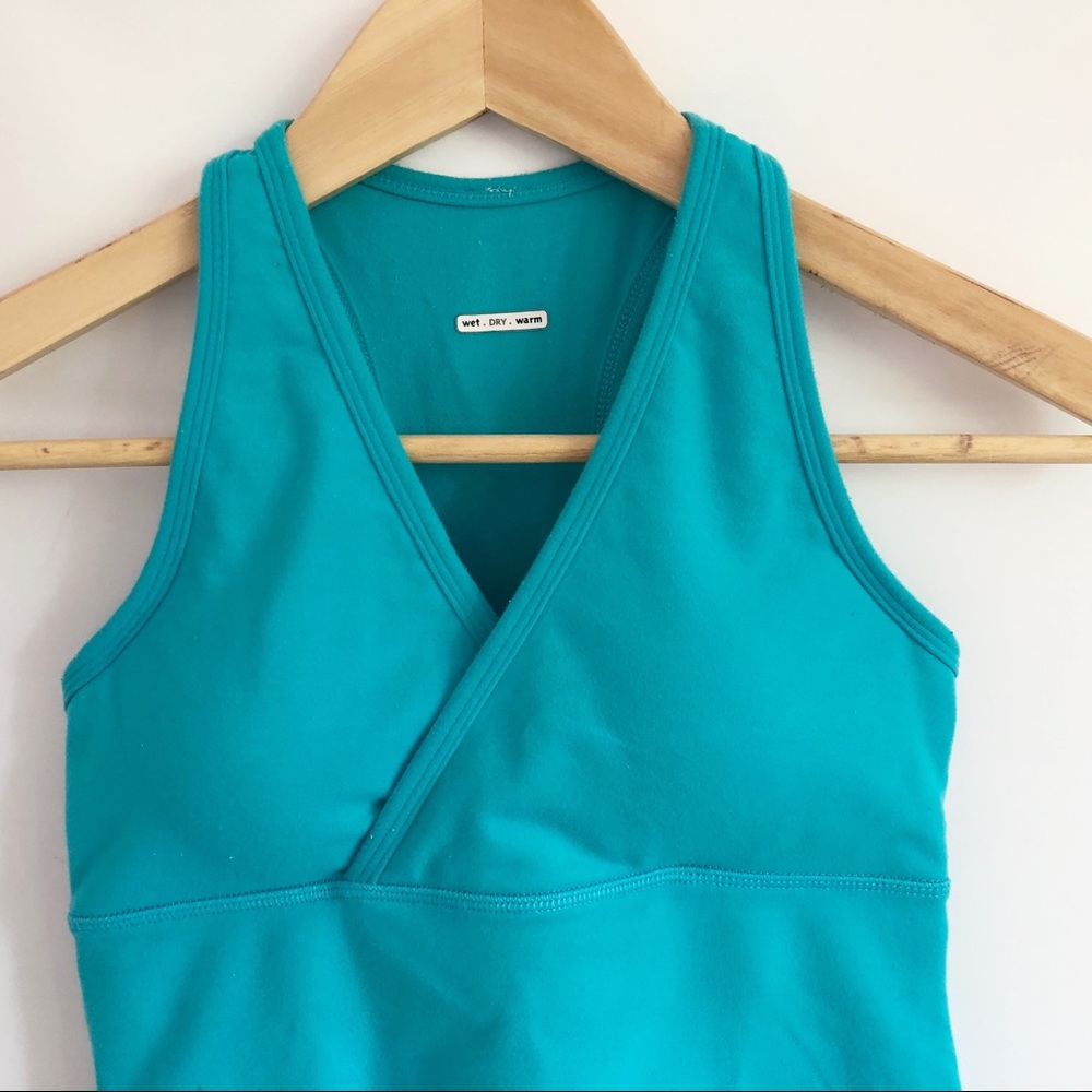 Lululemon Racer Back Tear Tank Tops Size: 2 - Picture 3 of 6
